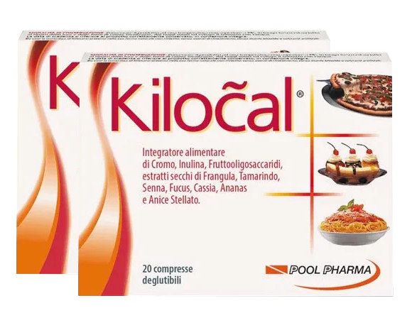 KILOCAL BIPACK 20 COMPRESSE + 20 COMPRESSE